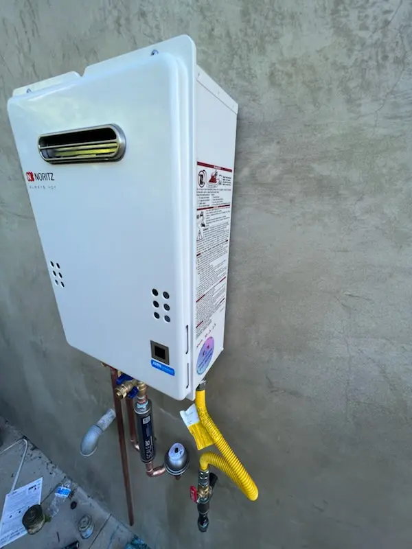 Tankless water heater installation for Indian Creek homes