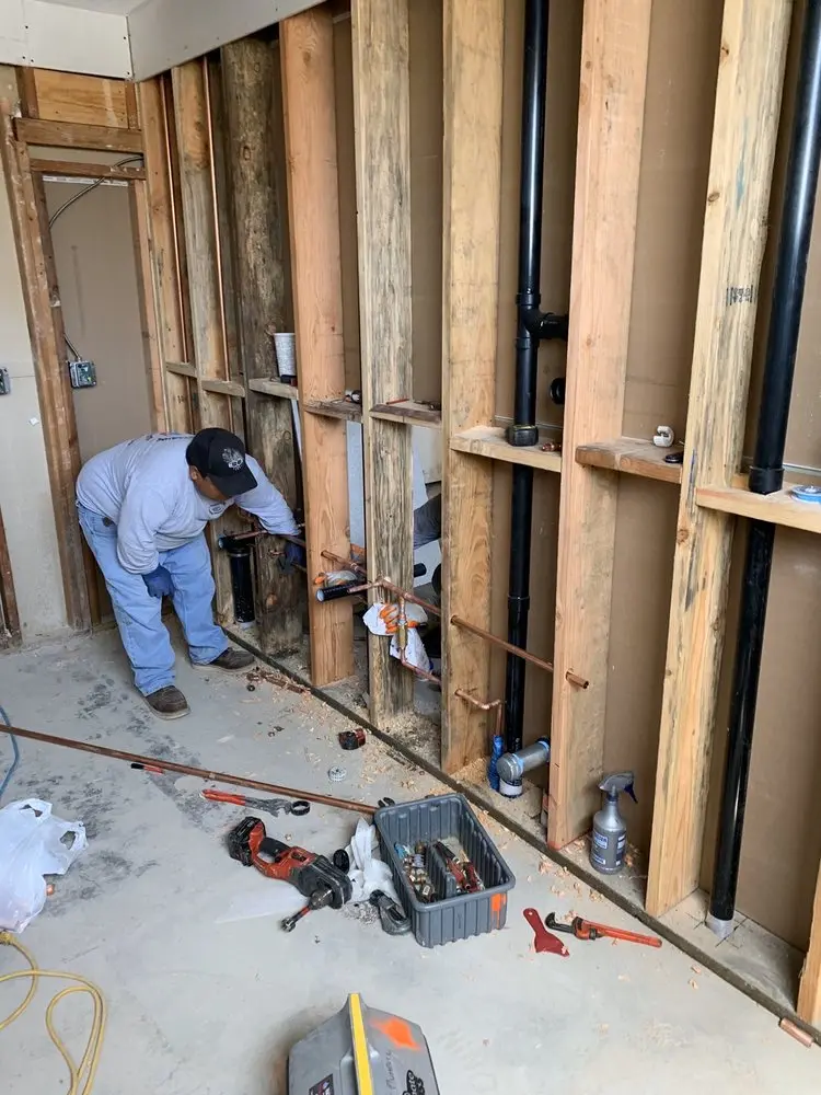 Commercial rough-in plumbing for Gas Line Repair in Indian Creek